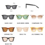DYTYMJ 2022 Cateye Retro Sunglasses Men Vintage Eyewear For Women/Men Brand Designer Glasses Men Mirror Oculos De Sol UV400 - Image 4