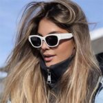 DYTYMJ Cat Eye Sunglasses Woman New Small Frame Sunglasses Simple Style Shades for Women Trend Cat Eye Gafas De Sol Mujer UV400