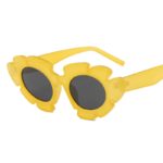 DYTYMJ Cat Eye Sunglasses Women Fashion Flower Eyewear Woman Sun Glasses Luxury Brand Glasses Women Party Gafas De Sol Hombre - Image 3