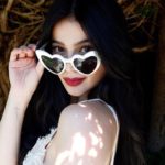 DYTYMJ Heart Sunglasses Women Fashion Big Frame Jelly Color Love Heart Sun Glasses Luxury Designer Shades for Women Wholesale