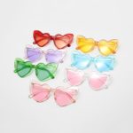DYTYMJ Heart Sunglasses Women Fashion Big Frame Jelly Color Love Heart Sun Glasses Luxury Designer Shades for Women Wholesale - Image 4