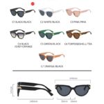 DYTYMJ New Vintage Cat Eye Sunglasses Women 2023 Small Frame Luxury Brand Eyewear Women Party Glasses Retro Gafas De Sol Mujer - Image 6