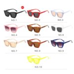 DYTYMJ Square Cateye Sunglasses Women Vintage Cat Eye Sun Glasses for Women Retro Shades for Women Wholesale Lentes De Sol Mujer - Image 6