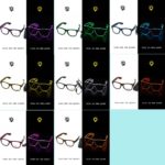 Led Glasses Neon Party Flashing Glasses EL Wire Glowing Gafas Luminous Bril Novelty Gift Glow Sunglasses Bright Light Supplies - Image 2