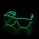 Led Glasses Neon Party Flashing Glasses EL Wire Glowing Gafas Luminous Bril Novelty Gift Glow Sunglasses Bright Light Supplies - Image 3