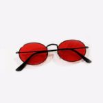 New Retro Classic Metal frame Oval Sunglasses Pink shades for women Luxury Vintage Mirrors Sun Glasses UV400
