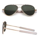 Aviation Men Women Sunglasses American Army Military Optical Original AO Sun Glasses Pilot Shades Oculos De Sol Masculino 8057 - Image 4