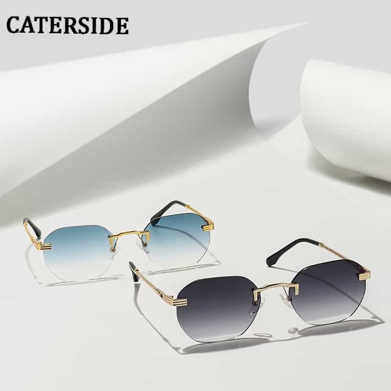 Rectangle Frame Fashion Sunglasses 2021 Hip Hop Vintage Designer Wholesale  Black Shades Glasses Luxury For Men And Women UV400 - AliExpress