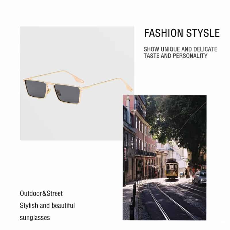Dropship Fashion Square Sunglasses Women Small Frame Glasses