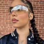 Diamond Rimless Shield Sunglasses Women 2000S Oversized Y2K Sun Glasses Female Fashion Frameless Square Crystal Sunnies Men - Image 3