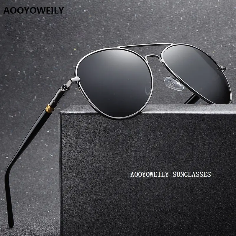 Brand Classic Square Polarized Sunglasses Men's Women Driving Male