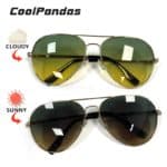 Photochromic Sunglasses Men Polarized Aviation Day Night Vision Glasses for Driving Women Anti-UV Goggle oculos de sol masculino - Image 2