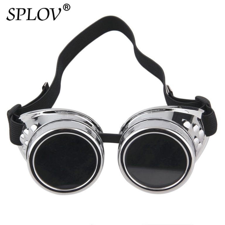 Steampunk Round Sunglasses Men's Women Retro Metal Frame Hip-hop Shades  Glasses