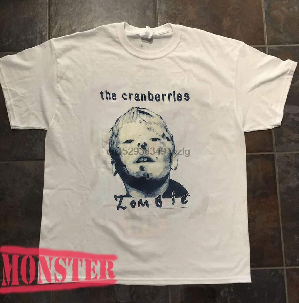 Vintage 90s 1995 The Cranberries Zombie TOUR T Shirt Sz S - XXL Reprint! -  brillies.co